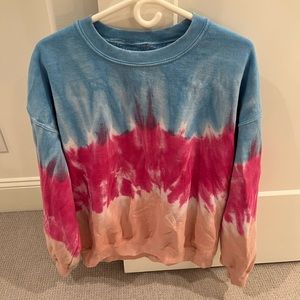 Urban Outfitters recycled tie dye crewneck